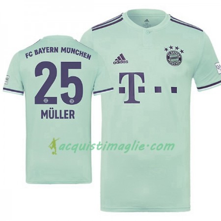 Divisa di Calcio Bayern Monaco Müller 25 Trasferta 2018/2019